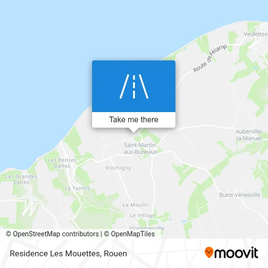 Résidence Les Mouettes map