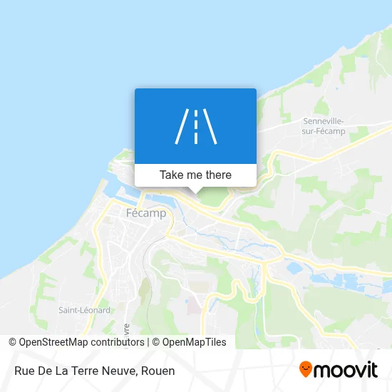 Rue De La Terre Neuve map