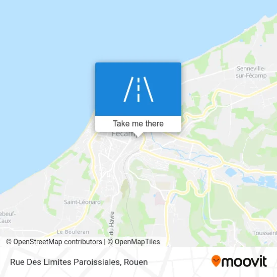 Rue Des Limites Paroissiales map