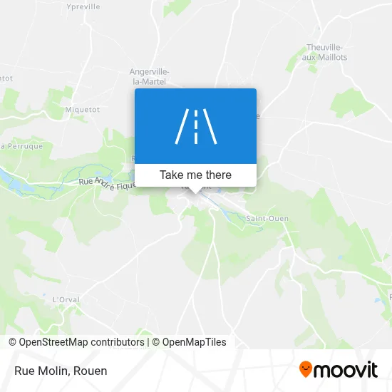 Rue Molin map