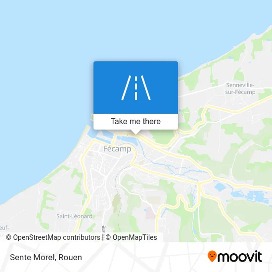 Sente Morel map