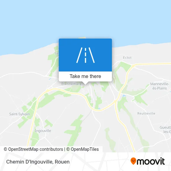 Chemin D'Ingouville map