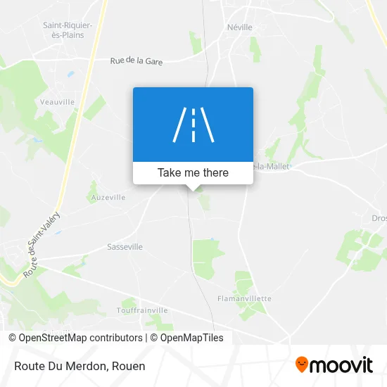 Route Du Merdon map