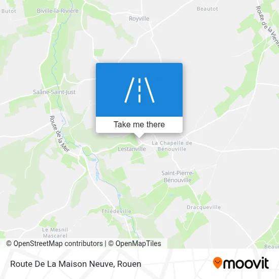 Route De La Maison Neuve map
