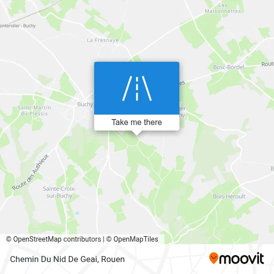 Chemin Du Nid De Geai map