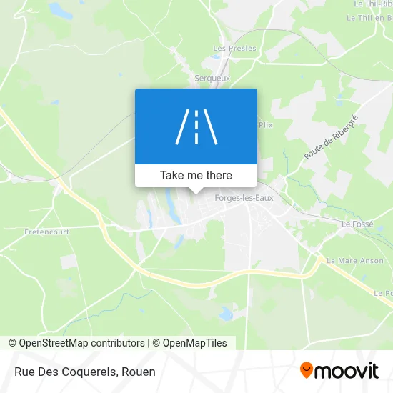 Rue Des Coquerels map