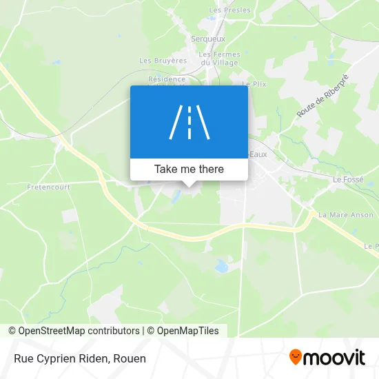 Rue Cyprien Riden map