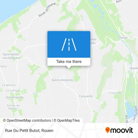 Mapa Rue Du Petit Butot