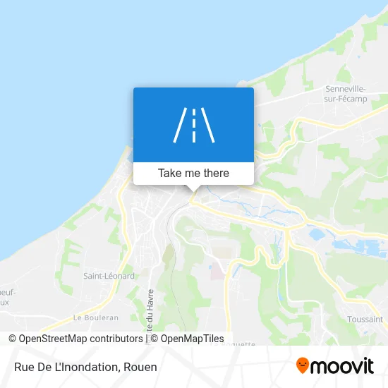 Rue De L'Inondation map