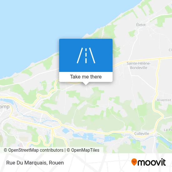 Rue Du Marquais map