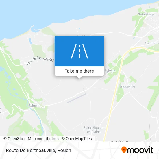 Route De Bertheauville map