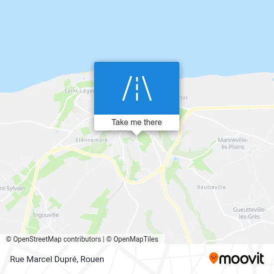 Rue Marcel Dupré map