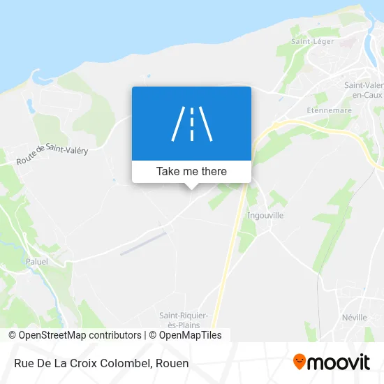 Rue De La Croix Colombel map