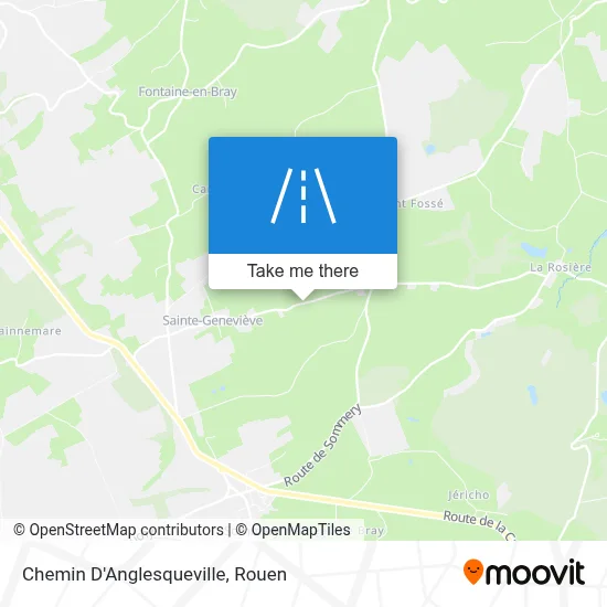 Chemin D'Anglesqueville map