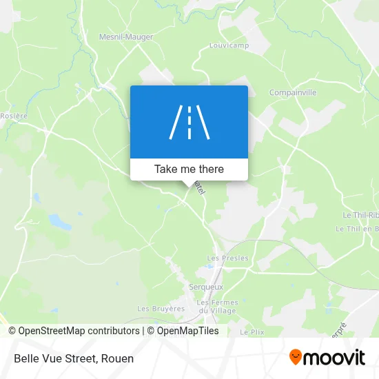 Rue De La Belle Vue map