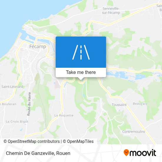 Chemin De Ganzeville map