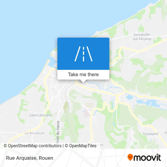 Rue Arquaise map
