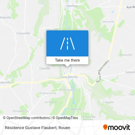 Résidence Gustave Flaubert map