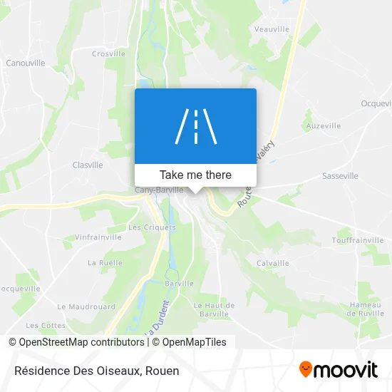 Résidence Des Oiseaux map