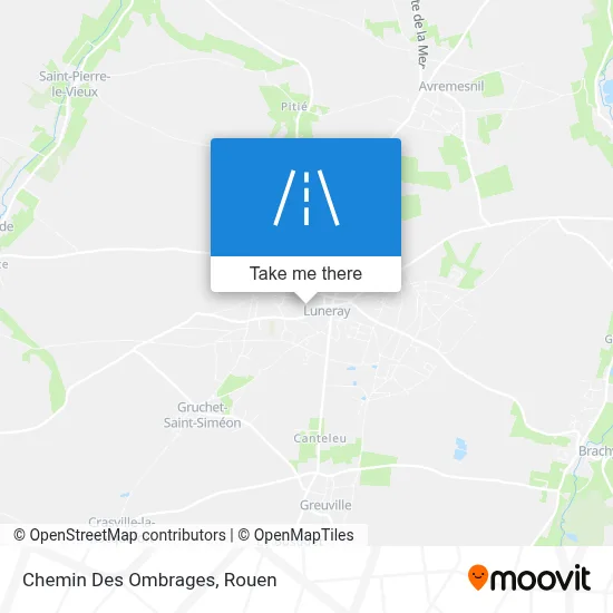 Chemin Des Ombrages map