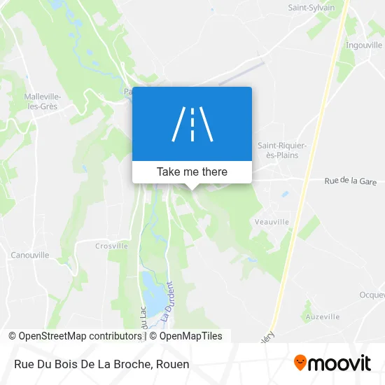 Mapa Rue Du Bois De La Broche