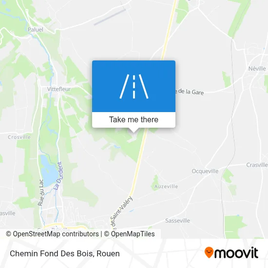 Chemin Fond Des Bois map