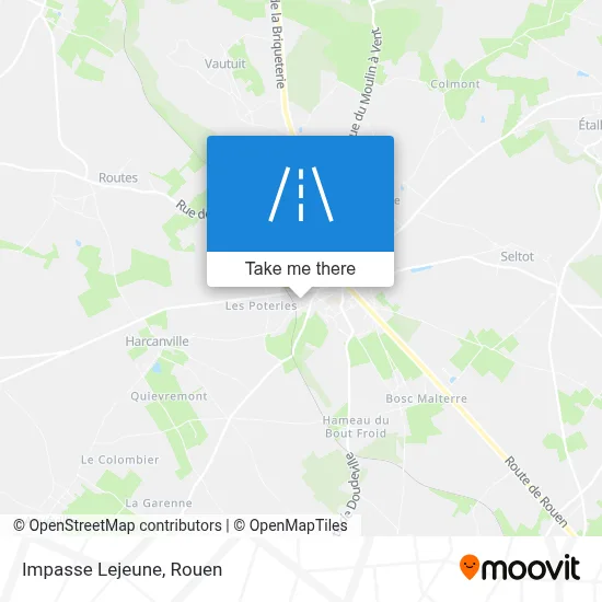 Impasse Lejeune map