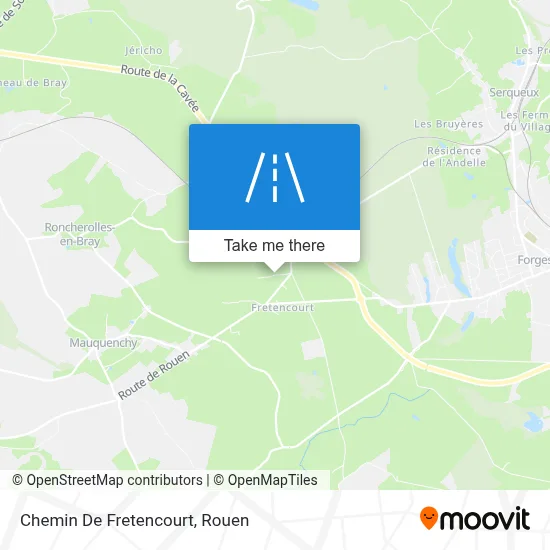 Chemin De Fretencourt map