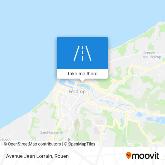 Avenue Jean Lorrain map