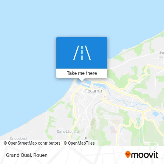 Grand Quai map