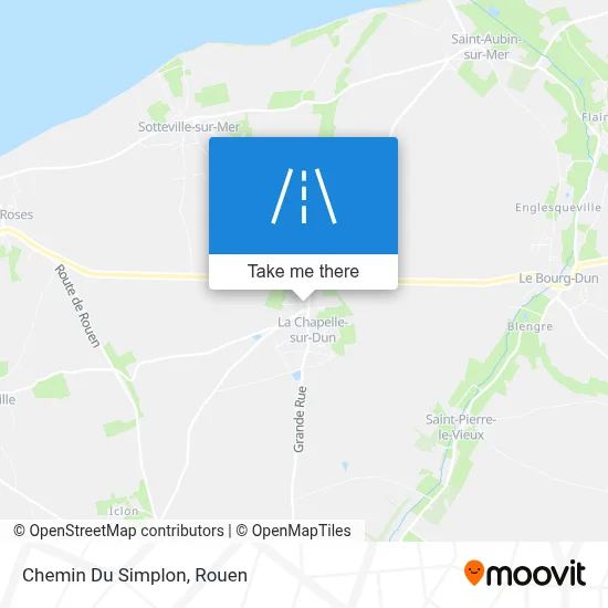 Chemin Du Simplon map