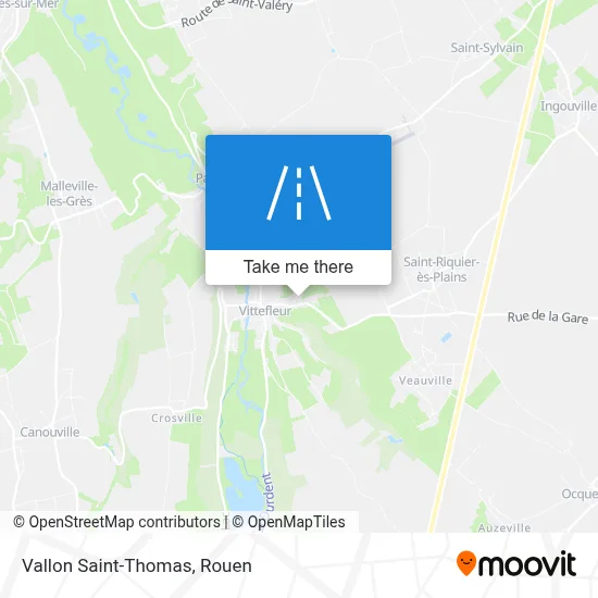 Vallon Saint-Thomas map