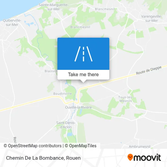 Chemin De La Bombance map