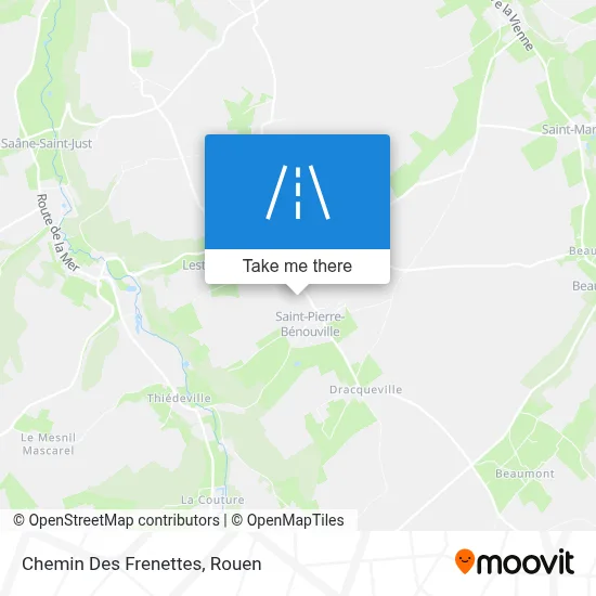 Chemin Des Frenettes map