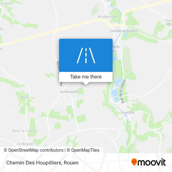 Chemin Des Houpilliers map