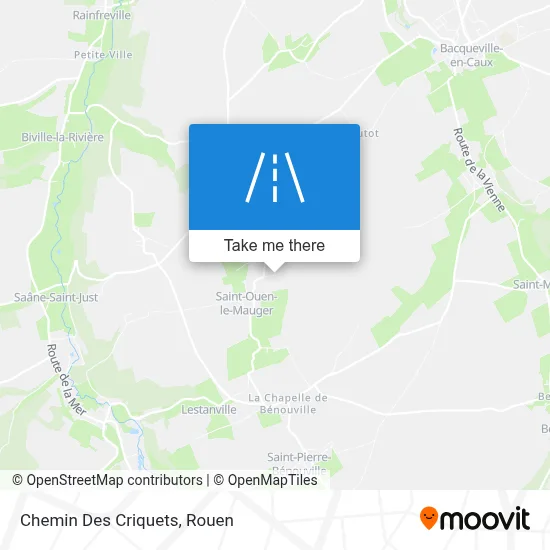 Chemin Des Criquets map