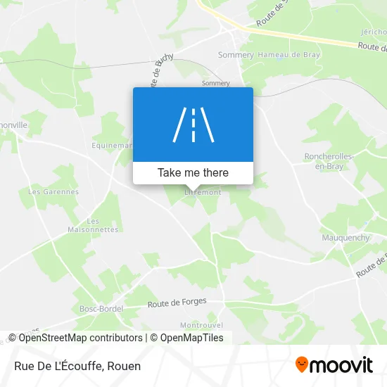 Rue De L'Écouffe map