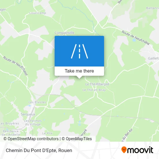 Chemin Du Pont D'Epte map