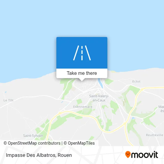Impasse Des Albatros map