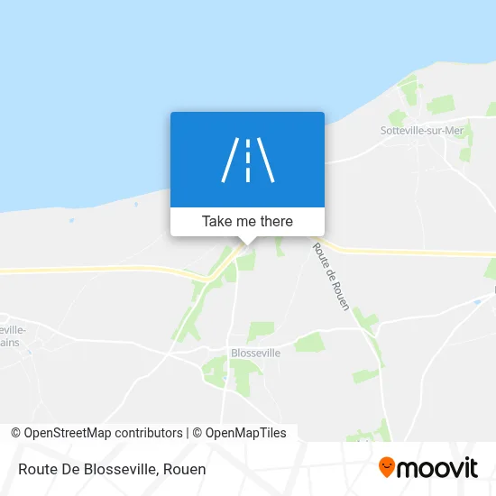 Route De Blosseville map