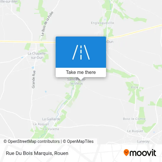 Rue Du Bois Marquis map