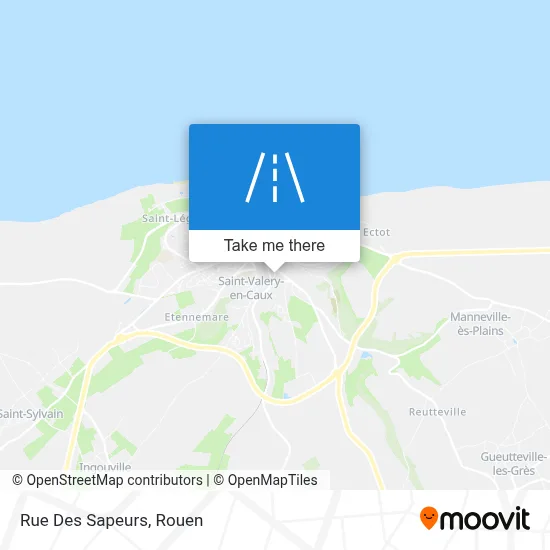 Rue Des Sapeurs map