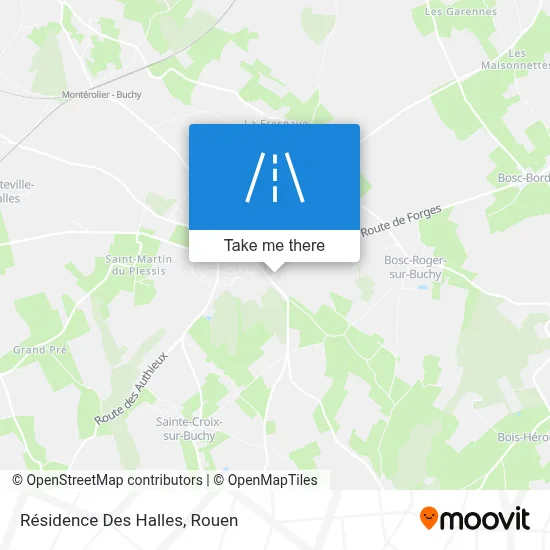 Résidence Des Halles map