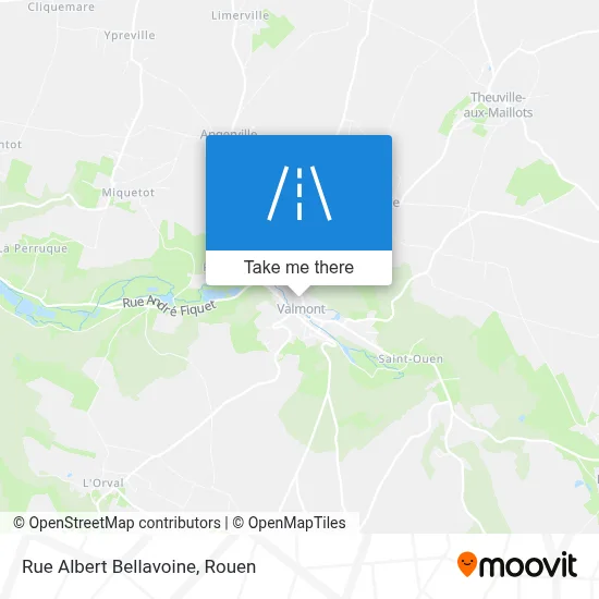 Rue Albert Bellavoine map