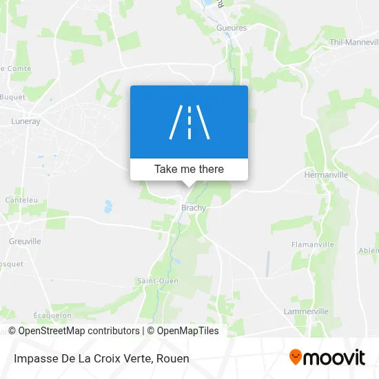 Impasse De La Croix Verte map