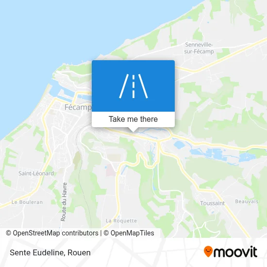 Sente Eudeline map