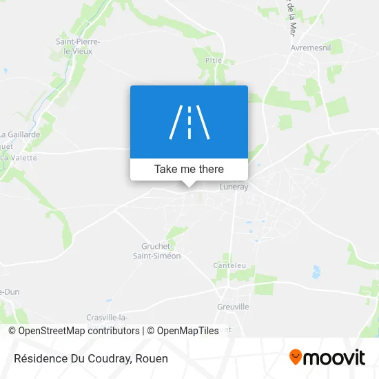 Résidence Du Coudray map