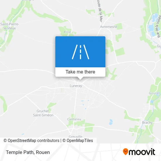 Chemin Du Temple map