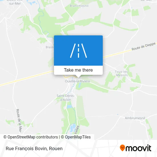 Rue François Bovin map