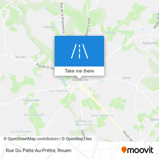 Rue Du Patis-Au-Prêtre map